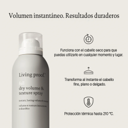 FULL DRY VOLUME & TEXTURE SPRAY | Living Proof tienda Oficial