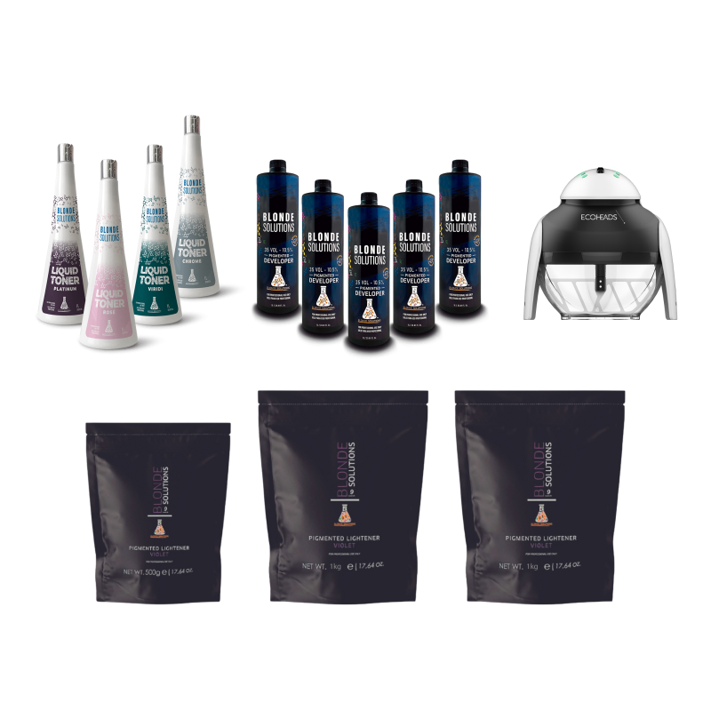 PACK BLONDE SOLUTIONS LAUNCH SALON SET 1 |SALON CULTURE